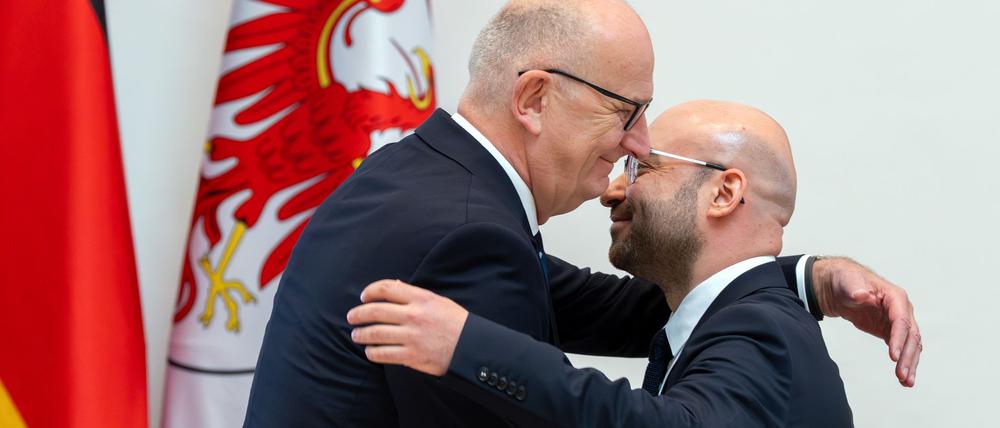 Brandenburgs Innenminister René Wilke strebt bisher keine Parteimitgliedschaft an (Archivbild).