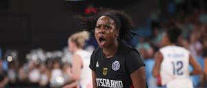 Spielmacherin Alexis Peterson besiegte mit dem deutschen Team Großbritannien.