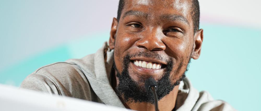 Superstar Kevin Durant soll künftig für die Houston Rockets auflaufen.