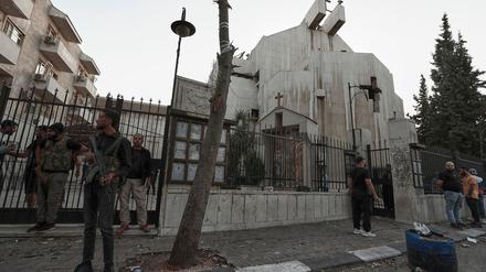 Bei einem Selbstmordanschlag in einer Kirche in Damaskus wurden zahlreiche syrische Christen getötet.