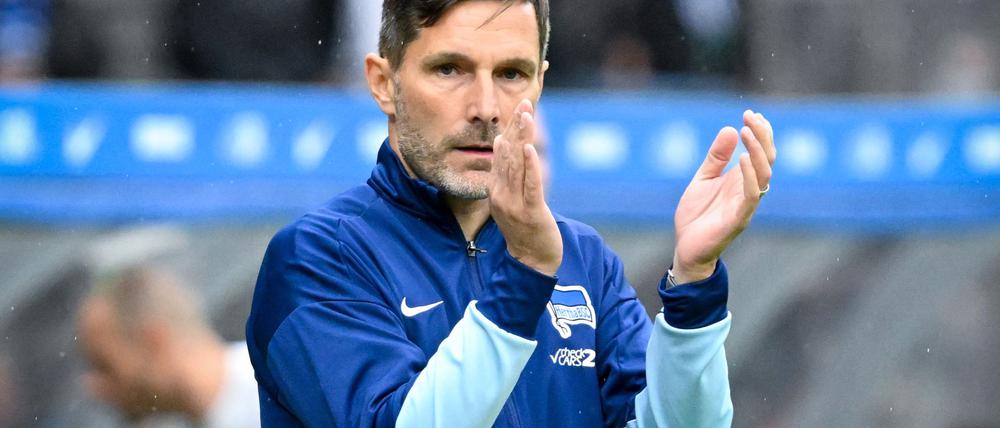 Trainer Stefan Leitl startet mit Hertha BSC die Saisonvorbereitung. 