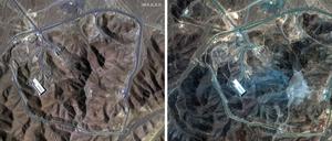 Trump behauptet, die Schäden an Irans Atomanlagen seien „monumental“. 