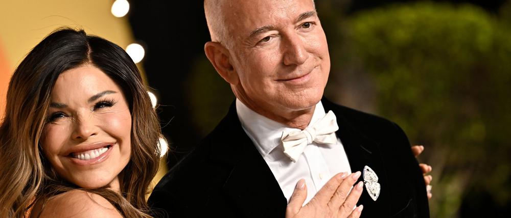 Der Amazon-Gründer und die Journalistin wollen mit etwa 200 Gästen feiern. (Archivbild)