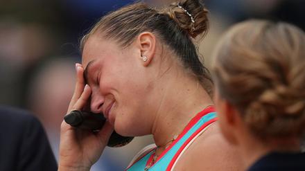 Auch Aryna Sabalenka wird auf Instagram beleidigt und bedroht. 