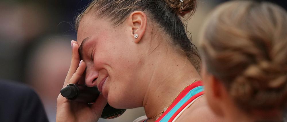 Auch Aryna Sabalenka wird auf Instagram beleidigt und bedroht. 