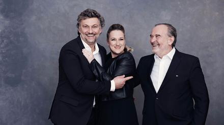 Auf Tournee mit Liebesliedern: Jonas Kaufmann, Diana Damrau, Helmut Deutsch (v.l.) 