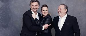 Auf Tournee mit Liebesliedern: Jonas Kaufmann, Diana Damrau, Helmut Deutsch (v.l.) 