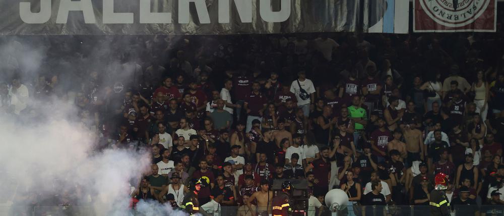 Salernitana-Geschäftsführer Maurizio Milan: „Wir verurteilen die Gewalttaten, leider hat sich die Stimmung aufgeheizt.“