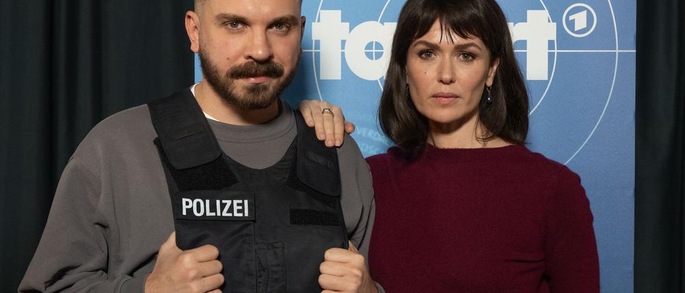 Edin Hasanovic und Melika Foroutan sind das neue Frankfurt-„Tatort“-Team des Hessischen Rundfunks (hr). (Archivbild)