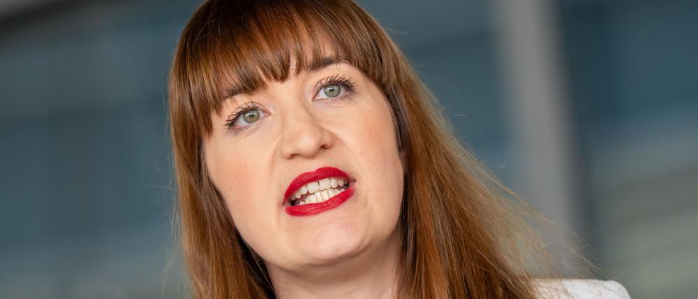 Die Linksfraktion hat Heidi Reichinnek für das Gremium nominiert, das die Arbeit der Geheimdienste kontrolliert (Archivfoto) .