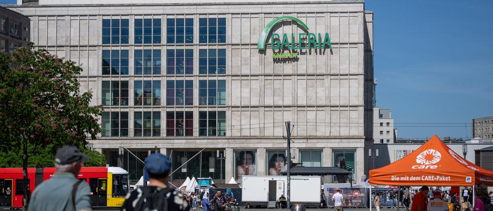 Die Galeria Kaufhof-Filiale am Alexanderplatz.