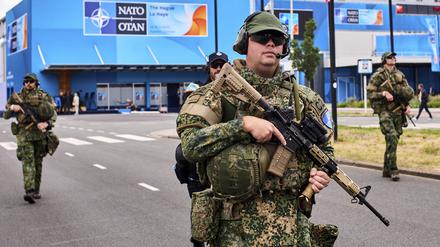 In Den Haag herrscht vor dem Nato-Gipfel bei den niederländischen Sicherheitskräften höchste Alarmstufe.