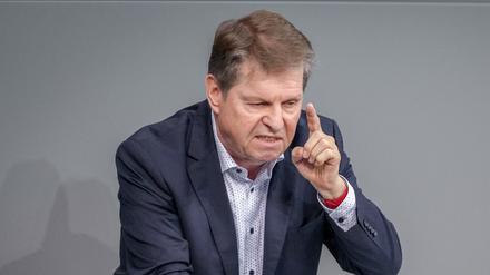 Ralf Stegner (SPD) spricht im Plenum des Bundestags (Archivbild).