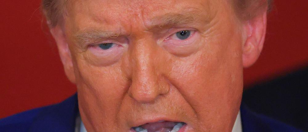 US-Präsident Donald Trump spricht bereits von möglichem Frieden in Nahost. (Archivbild)