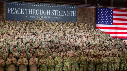 Ein Stützpunkt in Katar.