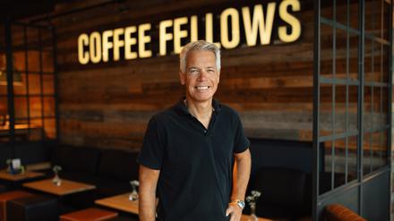 Stefan Tewes, Chef von Coffee Fellows.