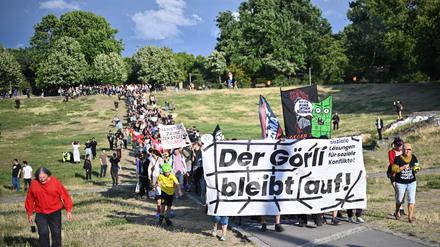 Nach dem Willen des Senats soll der Görlitzer Park schon bald einen Zaun bekommen.