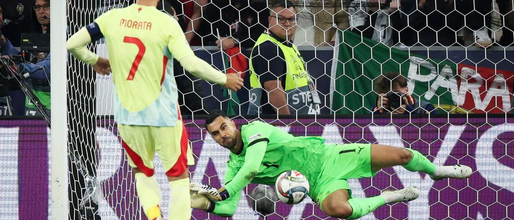 Álvaro Morata hat nach seinem Fehlschuss im Nation-League-Finale Drohungen erhalten