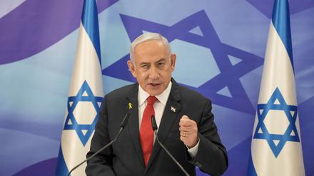 Israels Regierungschef Netanjahu warnt den Iran. (Archivbild)