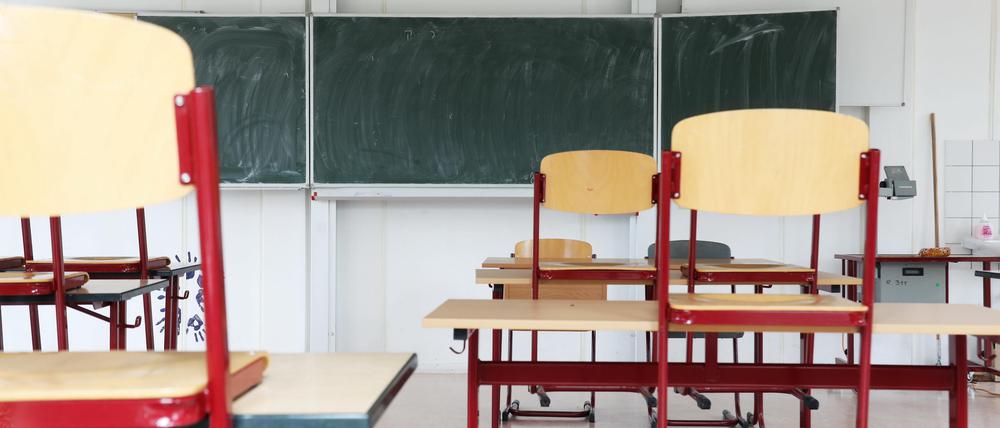 Schulzimmer, Friedrich- Wilhelm- von Steuben Gesamtschule, Schule, Potsdam, 20.08.2020 Foto: Sebastian Gabsch