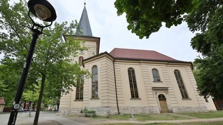 Friedrichskirche auf dem Weberplatz in Potsdam Babelsberg