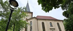 Friedrichskirche auf dem Weberplatz in Potsdam Babelsberg