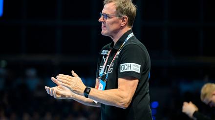 U21-Bundestrainer Martin Heuberger ist mit den bisherigen WM-Auftritten der DHB-Auswahl zufrieden.