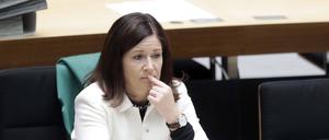 Bildungssenatorin Katharina Günther-Wünsch (CDU) im Abgeordnetenhaus.