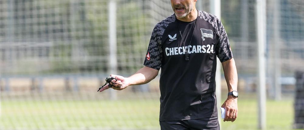 Leitl will mit der Hertha nach oben.