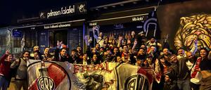 Die Fans von River Plate feiern ihren Herzensklub in Berlin.