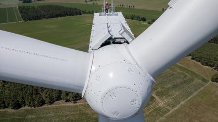 Windkraftanlage (Symbolbild)