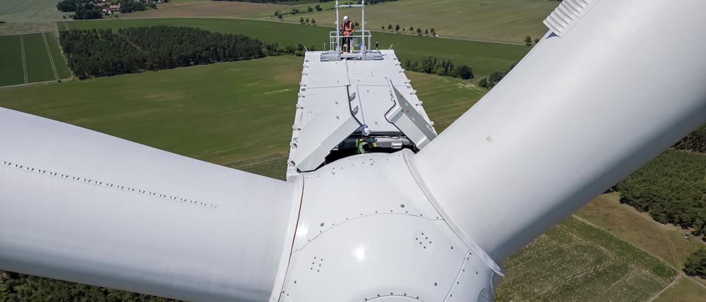 Windkraftanlage (Symbolbild)