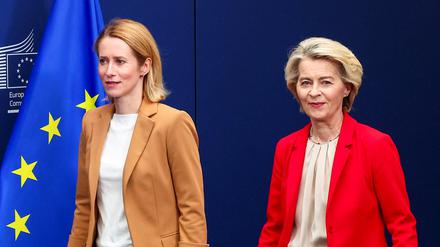 EU-Außenbeauftragte Kaja Kallas und EU-Kommissionschefin Ursula von der Leyen müssen gemeinsam mit den europäischen Staats- und Regierungschefs eine einheitliche Linie beim Thema Naher Osten entwickeln.