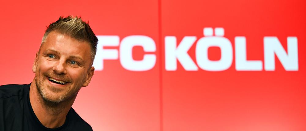 Lukas Kwasniok hat sich als neuer Cheftrainer des 1. FC Köln vorgestellt.