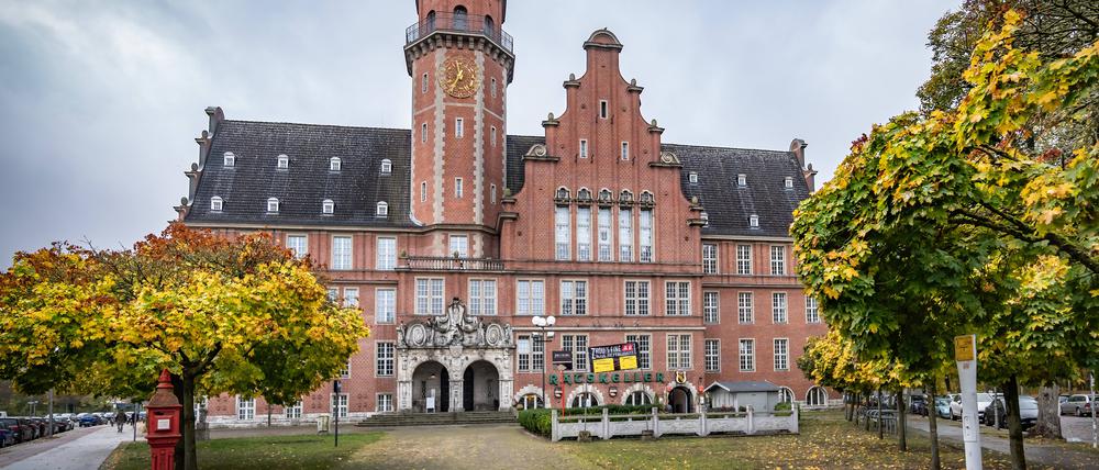 Rathaus Reinickendorf am Eichborndamm.