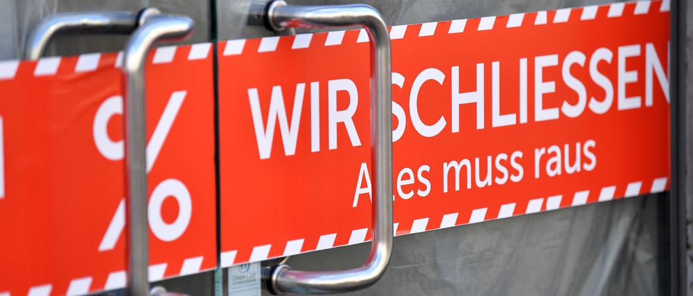 Es gab deutlich mehr Unternehmensinsolvenzen als im ersten Halbjahr 2024. (Symbolbild)