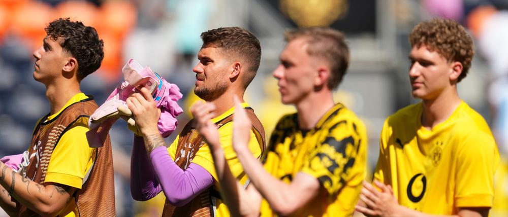 Das Minimalziel Achtelfinale hat Borussia Dortmund mit überschaubaren Leistungen geschafft.