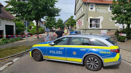 In Wangen ist ein Polizist verletzt worden.