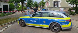 In Wangen ist ein Polizist verletzt worden.