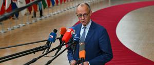 Bundeskanzler Friedrich Merz ist zurück in Brüssel.