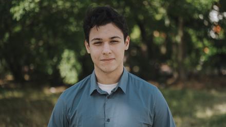 Orçun Ilter, 17, ist Vorsitzender des Landesschülerausschusses.