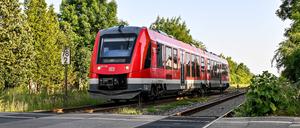 Illertalbahn nahe dem Bahnhof Gerlenhofen in Bayern (Symbolbild).