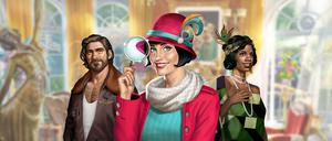 Die Hauptfiguren des Spiels „June’s Journey“ des Berliner Spieleentwicklers Wooga.