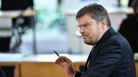 Der AfD-Politiker Michael Kaufmann in seiner Zeit als Landtags-Abgeordneter in Thüringen.