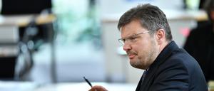 Der AfD-Politiker Michael Kaufmann in seiner Zeit als Landtags-Abgeordneter in Thüringen.