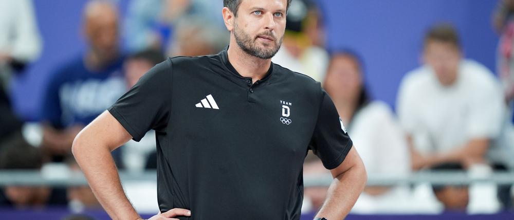 Darf einen Sieg bejubeln: Bundestrainer Michal Winiarski.