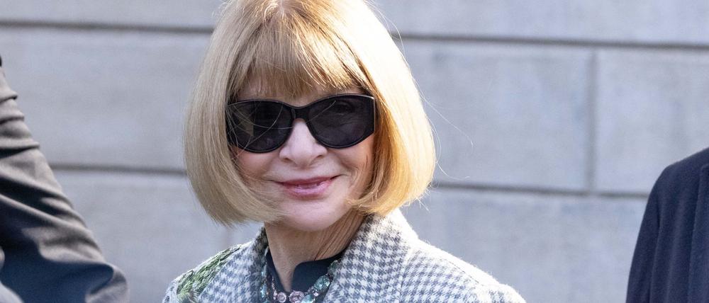 Anna Wintour zieht sich als Chefredakteurin der US-Vogue zurück. (Archivbild)