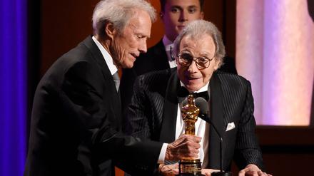 Auch einen Ehrenoscar durfte Schifrin (r.) zu seinen zahlreichen Auszeichnungen zählen.