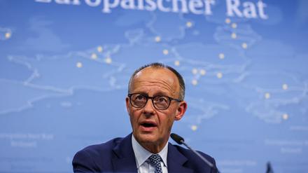 Bundeskanzler Friedrich Merz in Brüssel
