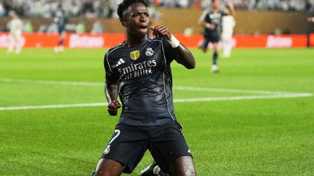 Vinicius Junior brachte Real Madrid in Führung
